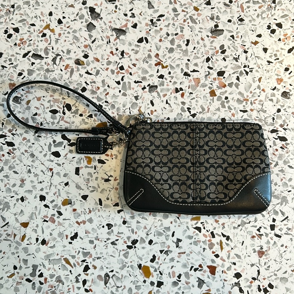 Vintage Coach Wristlet